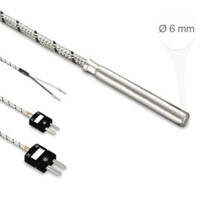 ترموکوپل تیپ J با پراب لوله ای