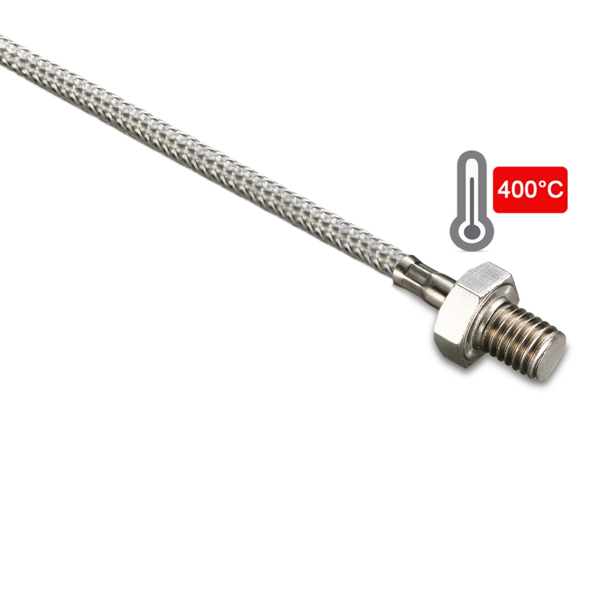 سنسور دمای پیچی M6 با رزوه 10 میلیمتری