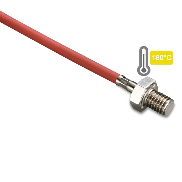 سنسور دمای پیچی M6 با رزوه 10 میلیمتری