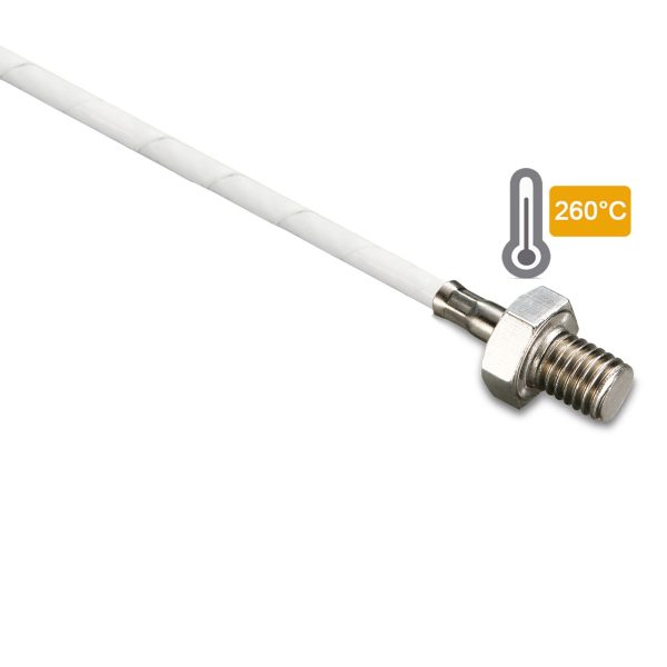 سنسور دمای پیچی M6 با رزوه 10 میلیمتری