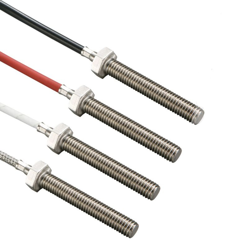 سنسور دما پیچی M8 با رزوه 50 میلیمتری