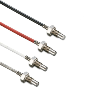 سنسور دما پیچی M6 با رزوه 10 میلیمتری و پراب 17 میلیمتری