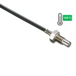 سنسور دما پیچی M6 با رزوه 10 میلیمتری و پراب 17 میلیمتری