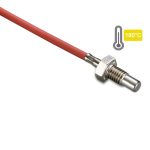 سنسور دما پیچی M6 با رزوه 10 میلیمتری و پراب 17 میلیمتری